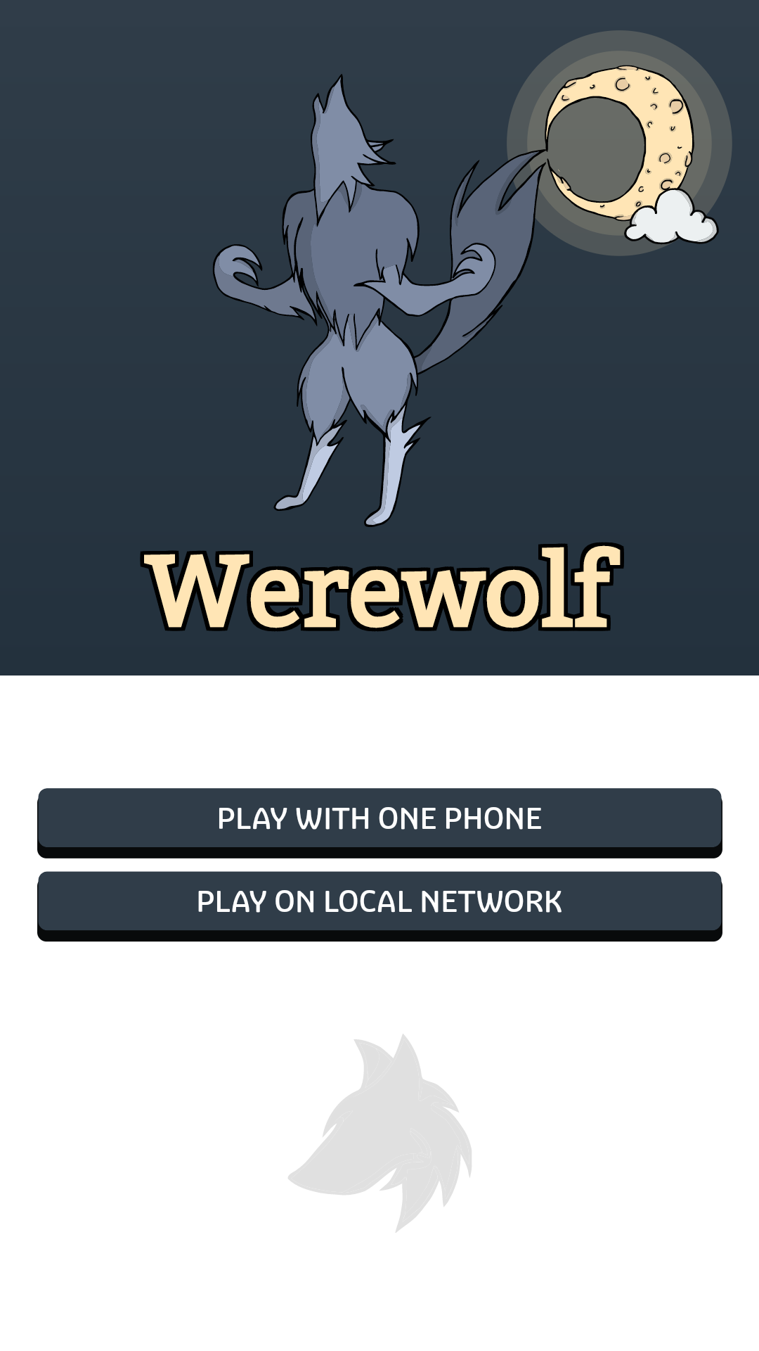 Mobile Werewolf The Werewolf game on smartphone It's All Widgets!